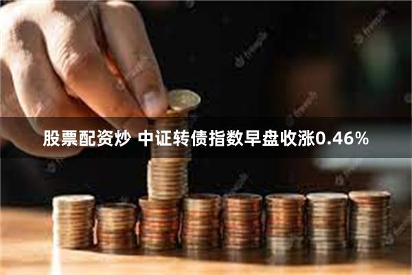 股票配资炒 中证转债指数早盘收涨0.46%